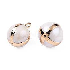 Гальванические подвески с натуральным жемчугом барокко кеши PEAR-N021-12