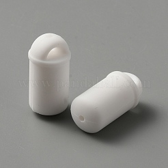 Бутылки пищевого качества экологически чистые силиконовые шарики&nbsp;LS-SIL-WH0006-20A