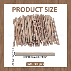 300 Stück Holzast-Dekorationen&nbsp;AJEW-WR0003-69