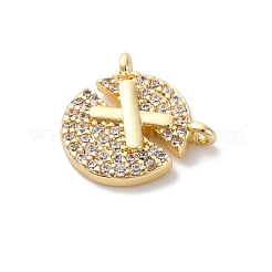 Латунные микро проложить кубического циркония подвески&nbsp;LS-KK-K406-02G
