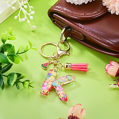 Portachiavi in resina con lettere della serie Fruit&nbsp;KEYC-TAC0033-02K