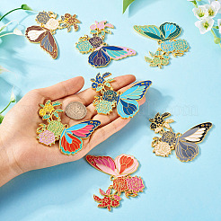 7 pendentif en alliage émaillé de 7 couleurs&nbsp;ENAM-TA0002-71