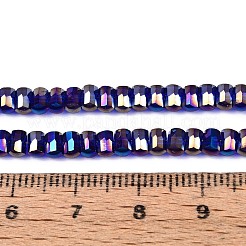 Гальванизируйте прозрачное стекло бисер нитей&nbsp;EGLA-N022-09A-B04