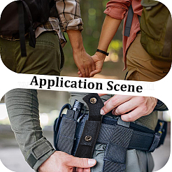 Полипропиленовый ремень для тактического снаряжения на открытом воздухе&nbsp;AJEW-WH20816-045B