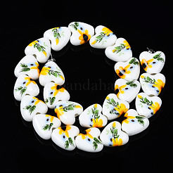 Бусины из фарфора и керамики ручной работы PORC-S502-045C