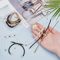 12шт 3 цвета нейлоновый витой шнур для изготовления браслета&nbsp;MAK-ME0001-04