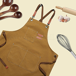 Фартук из хлопчатобумажной ткани&nbsp;AJEW-WH20060-29A