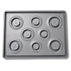 Доски для дизайна из флокированных пластиковых бусин BDIS-F006-02