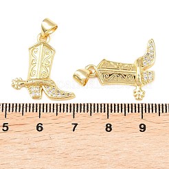 Латунные микро проложить кубического циркония подвески&nbsp;KK-C162-098G