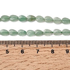 Естественный зеленый авантюрин бисер нитей G-B159-A11