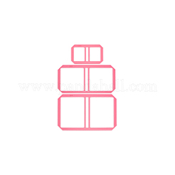 3 Stück 3 Stile Acryl-Haftnotizen Buchbindeanleitung Vorlage&nbsp;DIY-WH0622-192