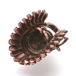 Ретро латунные бусины&nbsp;KK-L006-001R