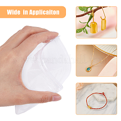 Прямоугольные лазерные сумки из ПВХ с застежкой-молнией ABAG-WH0052-02