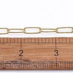 3.28 фут паяных латунных цепей со скрепками&nbsp;X-CHC-D025-03G