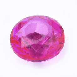 Прозрачные акриловые бусины TACR-S149-08