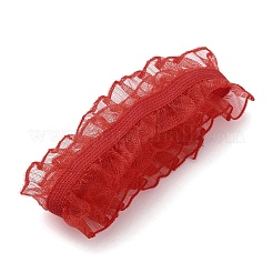 Чинлон с эластичной плиссированной кружевной отделкой&nbsp;EW-WH0013-39C