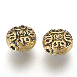 Тибетские античные шарики золотого металла&nbsp;X-GLF0737Y-NF
