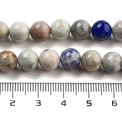 Натуральные нити хакманит-содалита G-Z063-A03-02