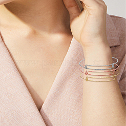 Изготовление 6шт. 3-х цветных регулируемых браслетов из сплава&nbsp;BJEW-LP0001-39