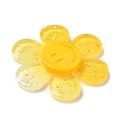 Прозрачные акриловые подвески градиентного цвета&nbsp;OACR-H004-01G