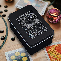 Железные коробки для коллекционирования карт Таро CON-WH20021-002A