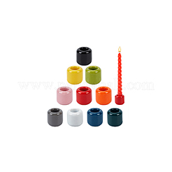10 шт. двухцветные фарфоровые подсвечники ручной работы&nbsp;FIND-NB0005-42