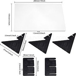 Абс портативная оптическая доска для рисования DIY-WH0190-68