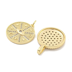 Наборы для изготовления ожерелья с подвесками из латуни «сделай сам» с микропаве и прозрачным кубическим цирконием KK-S386-40G