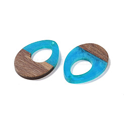 Pendenti in resina e legno&nbsp;WOOD-F015-17H