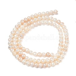 Нити из натурального культивированного пресноводного жемчуга&nbsp;PEAR-L034-06B