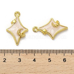 Подвески из эмали и сплава&nbsp;ENAM-R145-08G