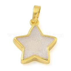 Подвески из латуни с эмалью в стойку&nbsp;KK-G515-01G