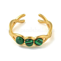 Ионное покрытие (ip) 304 нержавеющая сталь манжета открытые кольца&nbsp;RJEW-K283-06G