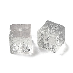 Прозрачные стеклянные бусины&nbsp;GLAA-D025-02G