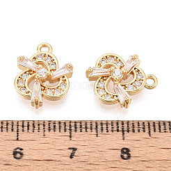 Латунные микро проложить кубического циркония подвески&nbsp;KK-N263-105G