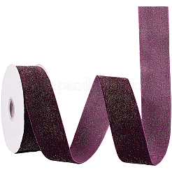 1 рулон блестящей односторонней бархатной ленты OCOR-CY0002-21E