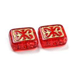 Металлизированный прозрачные акриловые шарики OACR-A024-02E