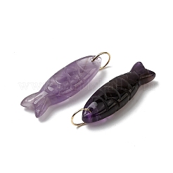 Резные подвески из натурального аметиста&nbsp;G-G314-01G-08