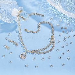 300 шт. Открытые соединительные кольца из нержавеющей стали 304&nbsp;STAS-UN0058-56G-01