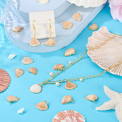 15 шт. Подвески из натуральных ракушек&nbsp;BSHE-TA0001-26