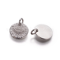 Латунные подвески с неровной поверхностью KK-I656-04P