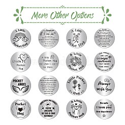 1 шт. памятные монеты из нержавеющей стали 304&nbsp;AJEW-CN0001-43G