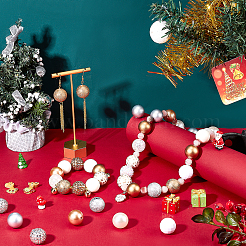 1 набор непрозрачных акриловых бусин MACR-PH0001-51D