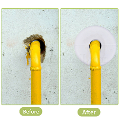 Пластиковая накладка радиатора крышка водопроводной трубы&nbsp;KY-WH0083-001-C02