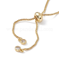 Изготовление браслета-ползунка из латуни со стразами KK-E068-VD014-2