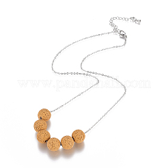 Collane a catena in acciaio inossidabile 304&nbsp;NJEW-I236-03P