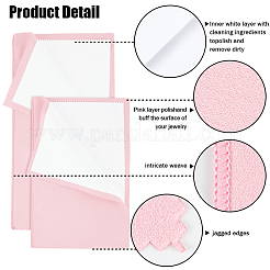 2шт 2 стиля 4 слоя салфетки для полировки серебра&nbsp;TOOL-BBC0001-04B