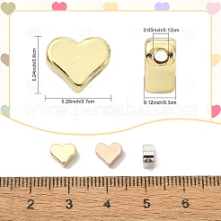 30шт 3 цвета латунные бусины&nbsp;KK-YW0004-41