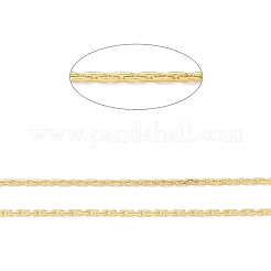 Цепи из желтого золота с бостонскими звеньями CHC-M023-23G