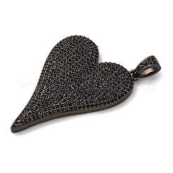 Латунные микро проложить кубического циркония подвески&nbsp;KK-U076-17MC